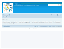 Tablet Screenshot of forum.dgfc-suedschwarzwald.de